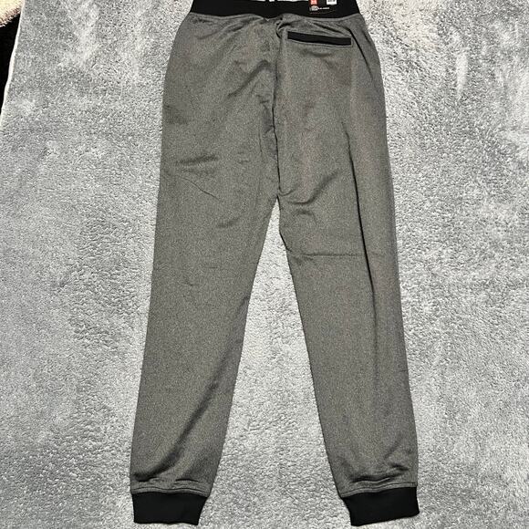 Under Armour Pants Mens Medium Sportstyle Tricot Joggers Sweat Pants Zip Pocket - Picture 4 of 10